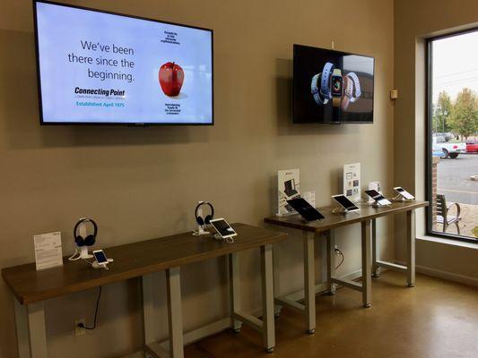 Our Beats and iPad display area