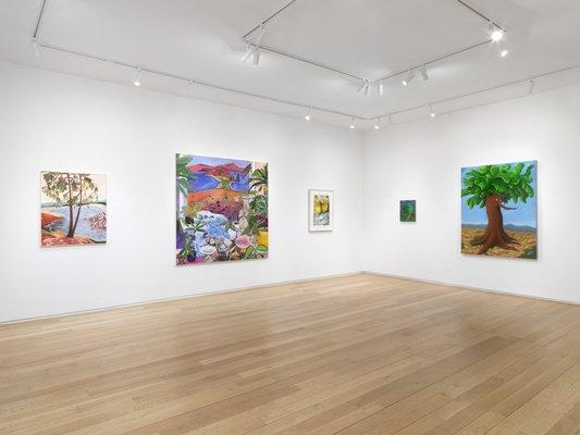 Installation view of "The Natural World: Part II"(March 9-April 13, 2022) at Alexander Berggruen, NY. Photo: Dario Lasagni