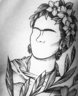 Frida Kahlo tattoo