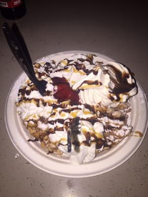 Fully Loaded Funnel Cake