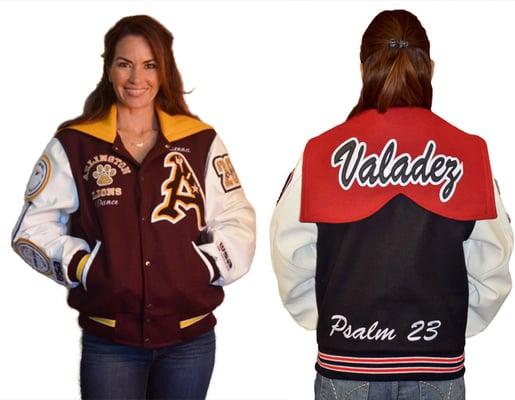 Custom Letterman Jackets Starting At $189.95