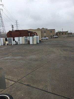 Trenton's transfer station for scrap and appliance disposal, recycling, yard waste, and motor oil disposal