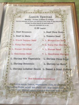 Lunch special