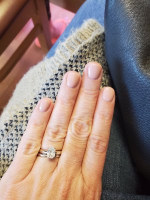 Manicure with shellac