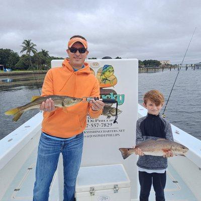 Snook and redfish