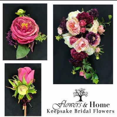 We offer a wide range of Keepsake Bridal Flowers