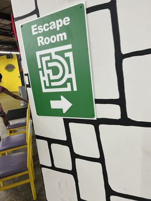 Escape room area