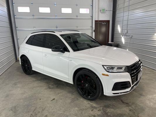 Audi Q5 5 year ceramic coating