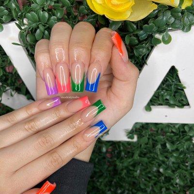 French tip full set