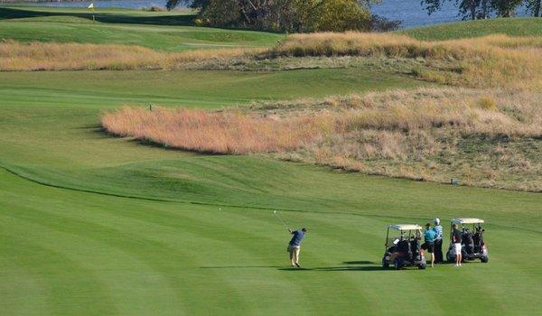 Golfing at Lake Okoboji!