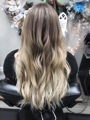 Blonde balayage