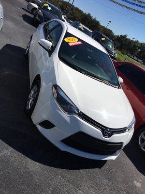 2015 Toyota Corolla 1000.00 down drive away TODAY!!! 13828 San Pedro ave San Antonio, Texas 78216 Call me NOW!!!! Antonio:678-545-5270