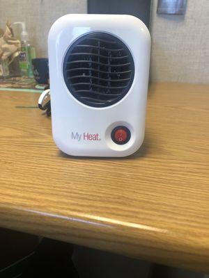 My heat heater $4, perfect at work heater.