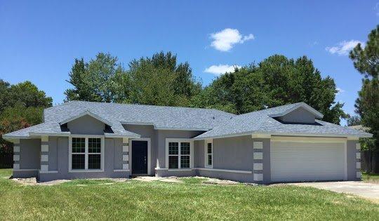 New stucco installation on a remodel project.