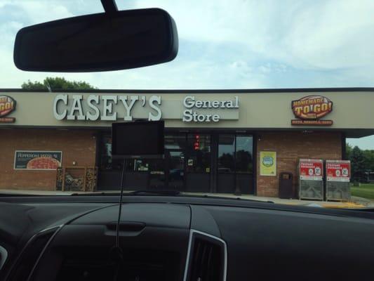 front of caseys