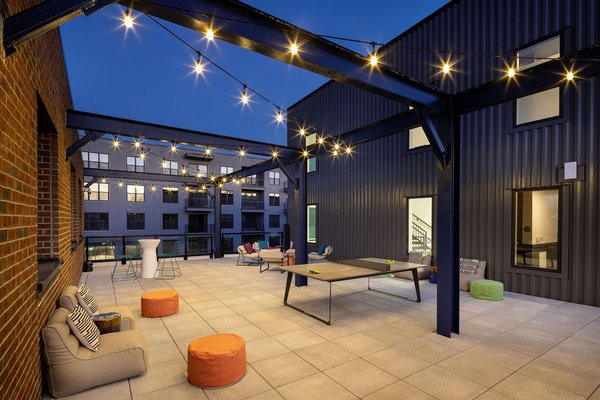 Rooftop Deck with Gaming Area