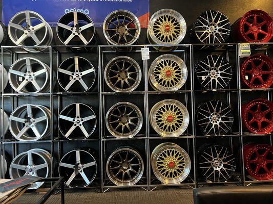 Largest assortment of rims