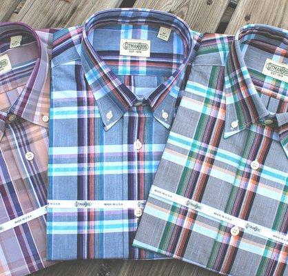 Gitman Bros, made in the USA, dress shirts and sport shirts