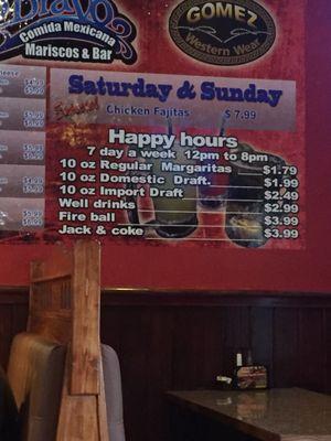 New Happy Hour