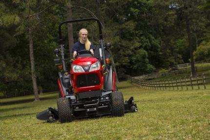 Yanmar with mowing deck