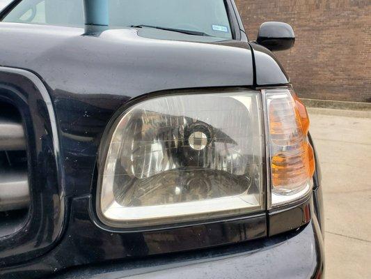 Headlight restored