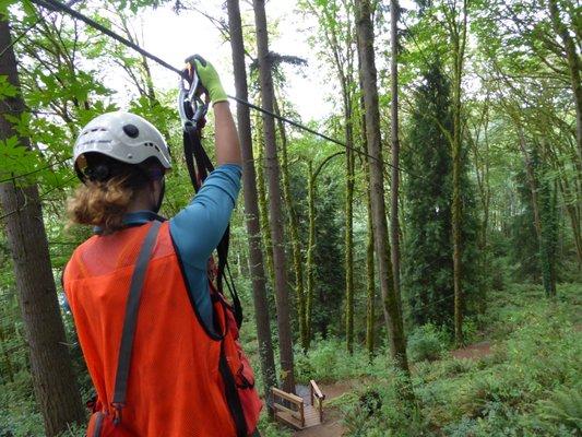 Zipline course inspection