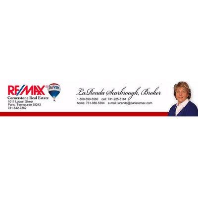 LaRenda Scarbrough - ReMax Corner Stone Real Estate