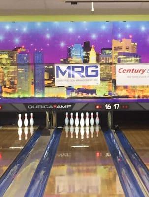 MRG bowling with the Peabody Chamber of Commerce