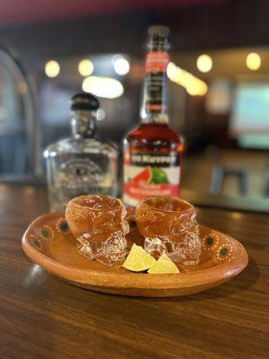 Mexican Lollipop Shots. Yum!