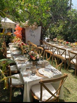 SS Floral Event by Sandy - Decoracion de eventos al aire libre de SS Floral Event by Sandy