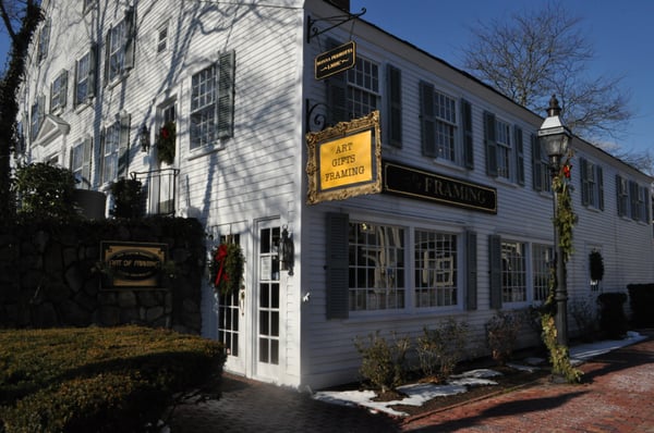 The Art of Framing, located in the Estey Tavern, 1753