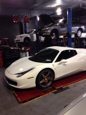 Ferrari 458 Italia. Just a gorgeous car.