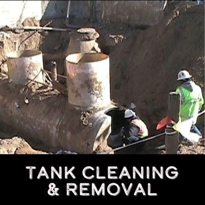 Whether you need help accessing the tank or cleaning it, we have the equipment and skills to help you.