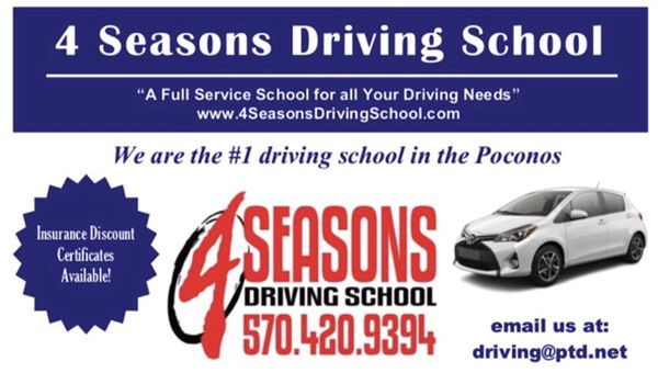 Email us with any questions at Driving@ptd.net