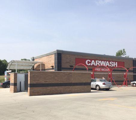 Drive-thru carwash.