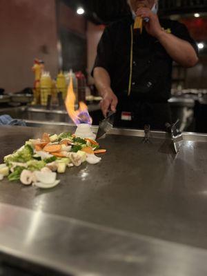 Hibachi Vegetables