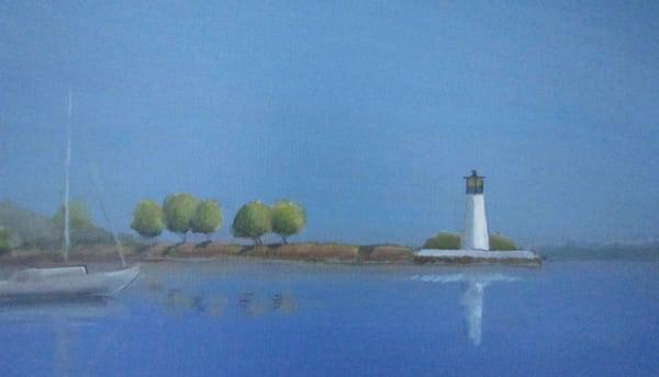 "Reflections" an original 11 x 14 oil on canvas by Jane Bailey. Also available as a print.