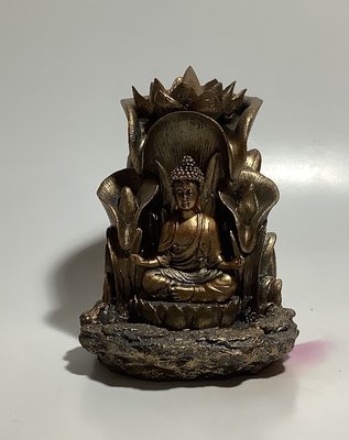 Golden Buddha Backflow Smoke Incense Burner