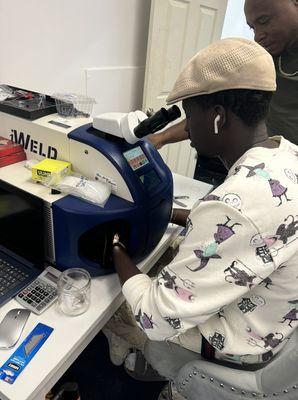 Laser Soldering for Delicate Jewelry