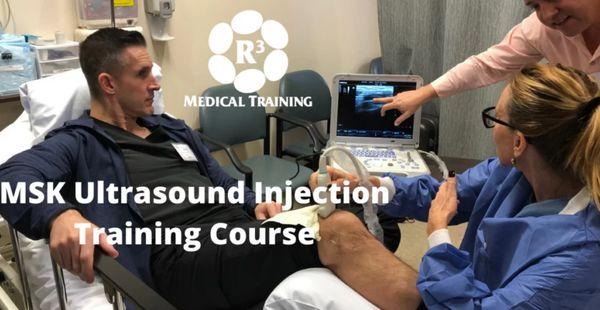 MSK Ultrasound Guided Injection Training