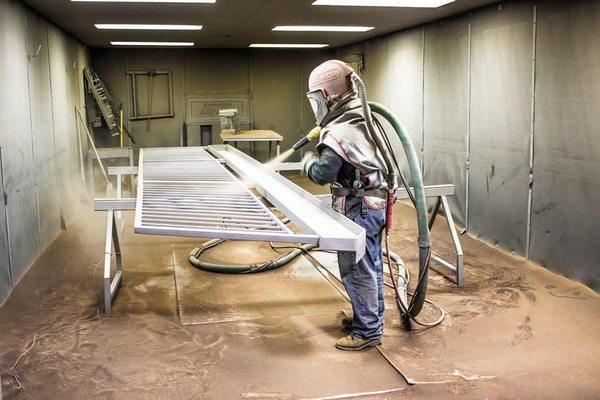 Sandblasting