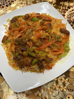 Sauteed Chicken Suqaar