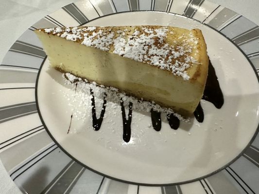 Fabulous crème brûlée cheesecake!