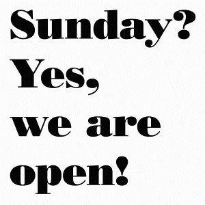 We are now open on Sundays! 10-5 manicures pedicures & mimosas