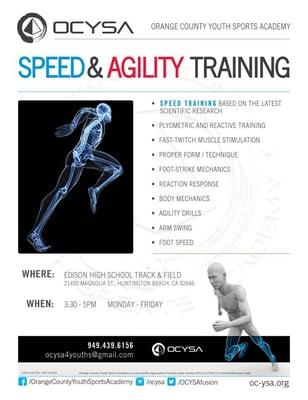 Speed & Agility Flyer