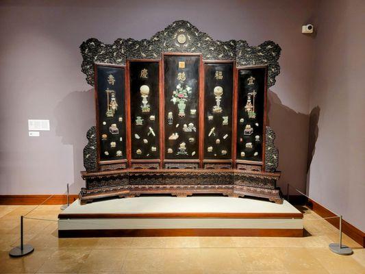 Beautiful carved screen