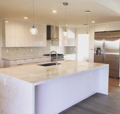 Kitchen we rehabbed in View Park, CA