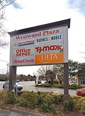 Westwood Plaza sign