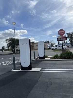 Tesla Supercharger Station