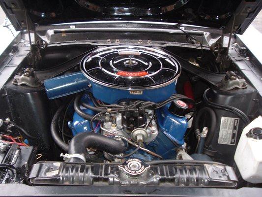 1967 Mustang Engine Compartment Makeover